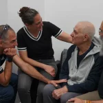 Watch: Gadi Mozes’ first Shabbat dinner with his family