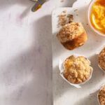 Spicy orange flavored muffins