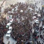 ‘This sends a message’: the chaos at Gaza’s central square as hostages released