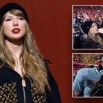 Taylor Swift cheers on Travis Kelce, Chiefs in $10,000 Louis Vuitton outfit at AFC Championship