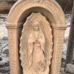 California family clings to faith after Virgin Mary statue survives relentless wildfires that destroyed home