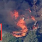 JUST IN: Palisades Wildfire Reaches Brentwood where Kamala Harris, Lebron James, and Arnold Schwarzenegger Live (VIDEO)