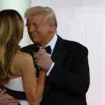 Spectacular First Lady Melania Trump STUNS In Gorgeous Black and White Inaugural Ball Gown [PHOTOS and VIDEO]