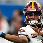 Hot mic catches moment Commanders’ Jayden Daniels was perplexed by odd referee announcement in NFC title game