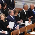Michelle Obama, Dick Cheney among notable absences at Carter funeral