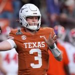Texas’ Quinn Ewers says he’s focused on College Football Playoff semifinal, not personal future