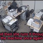 CAUGHT ON VIDEO: Orange County, CA Election Worker Repeatedly Scans Huge Stack of Ballots THREE TIMES — Election Official Responds