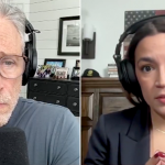 AOC complains to Jon Stewart that ‘normalized’ Trump is ‘so much more dangerous’ in second term