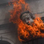 North Carolina man gets probation for US flag burning at pro-Hamas rally