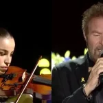Watch: Captivity survivor Agam Berger plays violin alongside Dudu Fisher