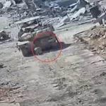 Hamas terrorist plants bomb on IDF tank, flees before blast