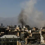Massive wave of Israeli airstrikes in central Iran
