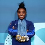 Riley Gaines issues ‘truly sick’ response to Simone Biles’ support for trans athlete