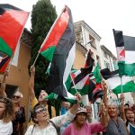 Cycling activists protest over Gaza during Tour de France, call for Israeli team to be barred