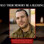 M.-Sgt. Betzalel Yehoshua Mosbacher succumbs to wounds sustained in battle in southern Gaza
