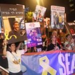 Families of hostages rally in Tel Aviv as ceasefire talks stall
