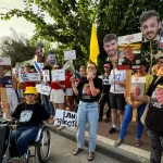 Families stage 7:10 AM protest outside Cabinet ministers’ homes: