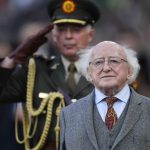 Irish president calls for a UN military intervention in Gaza