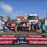 Activists block humanitarian aid convoys to Gaza, slash truck tires – report