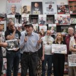 Holocaust survivors meet with freed hostages, families of hostages still in captivity