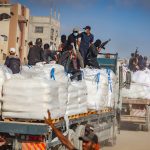 Turned back from Gaza, aid shipments sit in warehouses, on roadsides