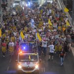 Hostage families join hundreds in Tel Aviv protest against full Gaza occupation