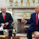 Trump says he and Netanyahu are ‘war heroes’ for wars against Iran, Hamas