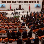Car set ablaze outside Turkish parliament before meeting on PKK disarmament