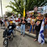 WATCH: Hostage families demonstrate outside homes of cabinet ministers calling for a deal now