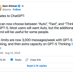 ☕🤖 ChatGPT Model Picker Returns & Perplexity Goes After Chrome