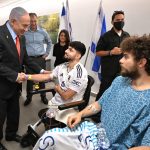 PM Netanyahu visits Sheba Medical Center ahead of hostage arrival