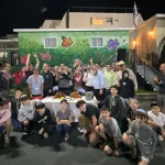 Record 43 fathers & sons bring Thanksgiving to Israeli kids