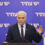 MKs storm out during Lapid speech at Knesset session marking 30th anniversary of Rabin death