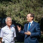 President Herzog Commends Sylvan Adams for $100 Million Gift to Rebuild Soroka Medical Center