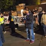 Pro-Palestinian protesters target London synagogue over Israeli immigration event