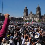 Antisemitic graffiti sprayed in Mexico during protests against Sheinbaum’s government