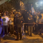 Right-wing activists picket house meeting with Arab lawmaker, attack his car