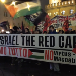 Italian anti-Israel activists clash with cops outside Maccabi Tel Aviv basketball game