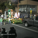 Harrisburg diocese condemns Auschwitz gates in Catholic school’s Halloween float