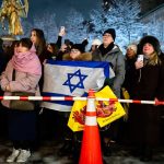 ‘More light’: Crowd at NYC menorah lighting insists on celebration after Sydney massacre