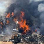 Palestinian trash burning is a national security threat, ministers Katz, Smotrich declare