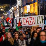 Norway Social Party lights Hanukkah candles in honor of Palestinians in Gaza