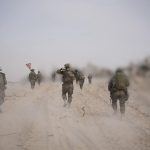 IDF reservist lightly wounded by stray bullet in northern Gaza