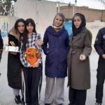 Bita Shafiei, young Iranian activist released on bail after six weeks in prison