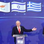 Flanked by Greek and Cypriot leaders, Netanyahu sends defiant message to Iran and Turkey