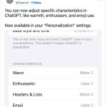 ☕🤖 ChatGPT Gets a Personality Makeover (New Controls)