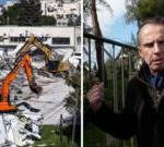 BBC visits UN compound Israel is demolishing in East Jerusalem