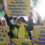 Iranians, Jews gather outside 10 Downing Street, Iranian embassy in support of anti-regime protests
