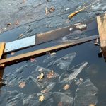 Audio bench bearing testimony of Holocaust survivor destroyed, thrown in lake in Manchester park