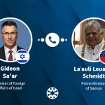 Samoan PM announces plans to establish embassy in Jerusalem